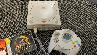 Mortal Kombat GOLD on Sega Dreamcast, play through with a few endings