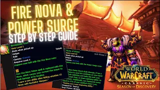 Shaman Fire Nova Rune Guide, Plus a Bonus Rune | Get These Runes Now!! SoD Phase 2