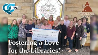 Big Check from the Friends of the Anoka County Library | Anoka County Library | QCTV