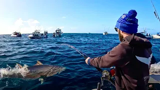 It's a miracle we landed this huge fish!