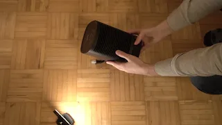 Elegant and Small Oscillating Ceramic Space Heater Review - The Oittm MIUO 950w