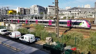 spot des trains du réseau de Paris Est à Jardins d'école