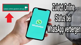 Zuletzt Online Status bei WhatsApp verbergen Anleitung