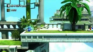 Sonic Generations (PC) - Sky Sanctuary Zone Act 1 - Classic [1080p Max Settings]