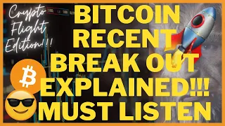 BITCOIN RECENT BREAK OUT EXPLAINED!!! MUST LISTEN | PRICE PREDICTION | TECHNICAL ANALYSIS$ BTCUSD