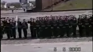 [RAW Footage] First Rehearsal Parade - Victory Day 2000 - 5 May Russian Anthem