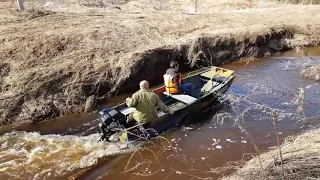 Лодочный мотор Болотоход Бурлак 15 л.с.