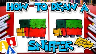 How To Draw A Sniffer From Minecraft