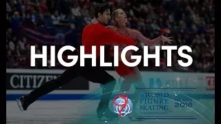 Ice Dance Short Dance Highlights - Milano 2018