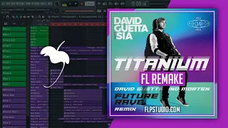 David Guetta ft Sia - Titanium (David Guetta & MORTEN Future Rave Remix) (FL Studio Remake)
