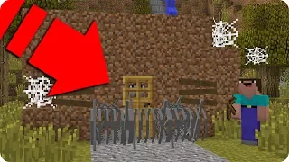 NOOB DESCUBRE UN SECRETO EN SU CASA ABANDONADA EN MINECRAFT 😱