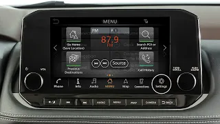 2023 Nissan Rogue - Control Panel and Touch Screen Overview