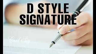 ✔️ Signature ideas for D names | D Signature Style | #signature