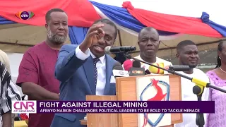 Afenyo Markin challenges political leaders to be bold to tackle illegal mining