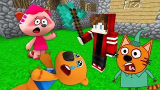 Я ЗАТРОЛЛИЛ ТРИ КОТА И МИМИМИШКИ В МАЙНКРАФТ МОДЫ MODS MINECRAFT TROLLING ТРОЛЛИНГ