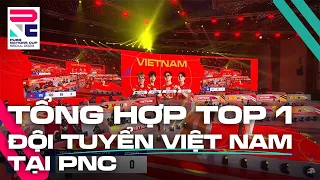 🇻🇳 Tổng hợp tất cả Top 1 của Việt Nam tại các kỳ PNC - Bạn thích lần "ăn gà" nào nhất?