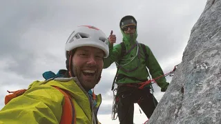 Nebeška simfonija, Debeli vrh (2390 m), južna stena