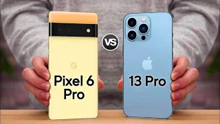 CAMERA Test - Google Pixel 6 Pro vs iPhone 13 Pro