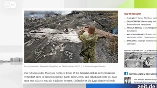 Немецкие СМИ об авиакатастрофе в Донбассе: "Время заставить оружие молчать"