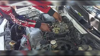 Mazda 323 Familia Gen 1| Cleaning of 4k Carburetor Episode 4