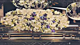 Michael Jackson burial / The Gold Crown! (Funeral, Beerdigung) Final farewell