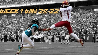 Commanders Week 1 THRILLER vs Jaguars | Highlights & Stats | Washington Commanders NFL 22-23 |