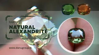 Natural Alexandrite Gemstone - Rare and one of the phenomenal gem for special jewelry or collection