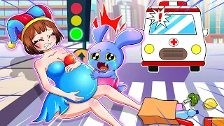 Pomni Pregnant Gives Birth Outside!? Baby Cute Factory - THE AMAZING DIGITAL CIRCUS ANIMATION