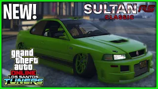 GTA Online - NEW Sultan RS Classic Customization (Subaru Impreza 22B) (Los Santos Tuners)