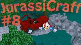 "THE MOSASAURUS" Minecraft Jurassic Craft Ep 8