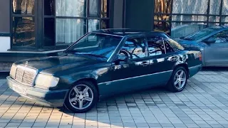 Последние кадры w124