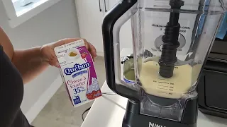 Easy FRESH Ice Cream Using our Ninja Blender!! Quick and Easy!!