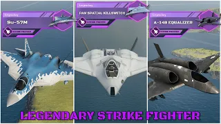 Legendary Strike Fighter Comparison | Pan Spatial  Killswitch Vs Su-57M & A-14B Equalizer