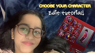 HOW TO DO THE “CHOOSE YOUR CHARACTER” EDITING TREND ON TIKTOK!