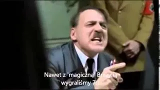 Hitler dowiaduje się o przegranej Niemiec w meczu z Polską