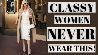 5 Fashion Trends Classy Women Never Wear | Fashion Over 40