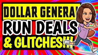 ⚠️FREEBIES & OVERAGE!!🏃‍♀️NEW GLITCHES & RUN DEALS!⚠️DOLLAR GENERAL COUPONING THIS WEEK🏃‍♀️