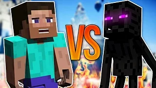 СУПЕР РЭП БИТВА: Эндермен VS Стив (Enderman Против Steve)