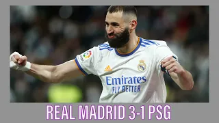 REAL MADRID 3-1 PSG “O Madrid é um tubarão que sente o cheiro do sangue”