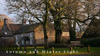 Autumn and Winter Light - Alstonefield in the Peak District