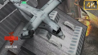 Godzilla: Strike Zone - Mission #3 Onto the Rooftop ● 4K60 Android/iOS Gameplay Walkthrough