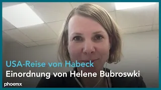 Helene Bubrowski (Table Media) zur USA-Reise von Wirtschaftsminister Habeck