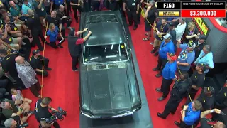 BULLITT MUSTANG SELLS at MECUM for 3.4 MILLION