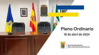 Pleno ordinario mes de abril de 2024