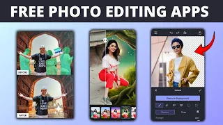 5 Best Free Photo Editing Apps For Android 🔥 ✅ | AI Image Editor