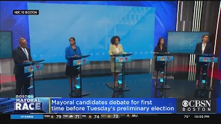 Boston Mayoral Candidates Debate For First Time Before Preliminary Election