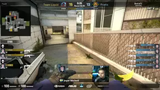 (READ DESCRIPTION) ELIGE Teamkills Two Teammates VS. Fnatic (15-13) ESL One Cologne 2016 Semifinals