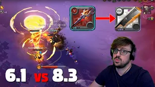 Beating 8.3 with 6.1 | Albion Online PvP