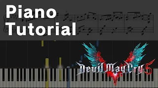 Piano Tutorial: Devil May Cry 5 - Legacy (Sheet Music in Description)