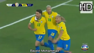 Brazil 7 +/ Argentina 1-copa America 2021  Final Parodia  Messi vs Neymar